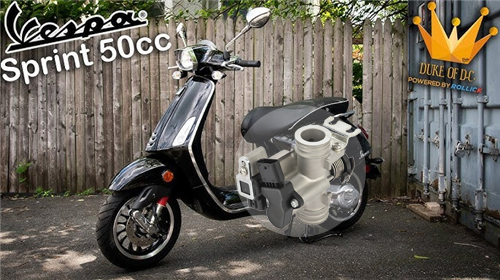 Vespa Primavera 50 Throttle Body Improves Scooter Ride Performance