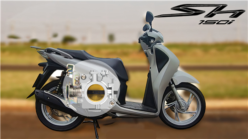 Honda SH150 Motorcycle Throttle Body Supports Long-Distance Driving
